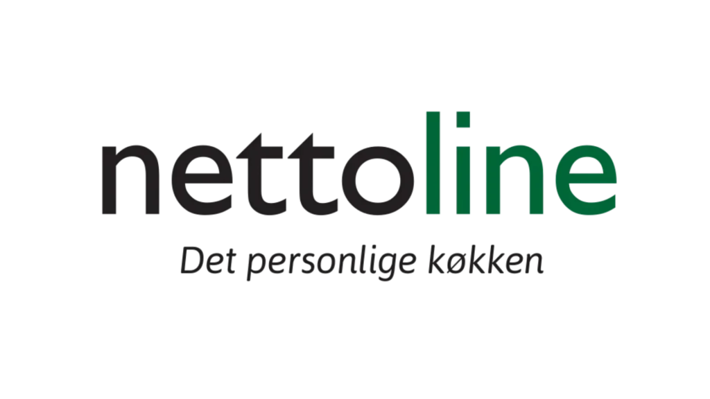 NettoLine logo for tømrer- og ejendomsservice i Danmark.